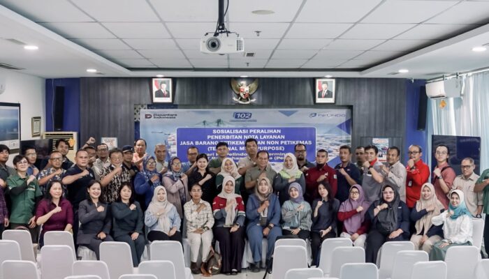 Pelindo Dumai Sosialisasikan Peralihan Penerbitan Nota Layanan Barang kepada Pengguna Jasa