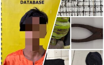 Polsek Bukit Kapur Amankan Residivis Kasus Narkoba dalam Pengungkapan Pencurian Enam Tabung Gas LPG 3 Kg