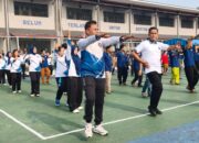 Lapas Bengkalis Gelar Senam Pagi Bersama Warga Binaan, Wujudkan Kebugaran dan Kebersamaan